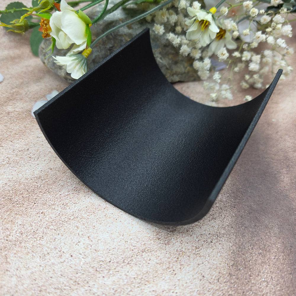 Black Large Arc domed baking base for polymer clay