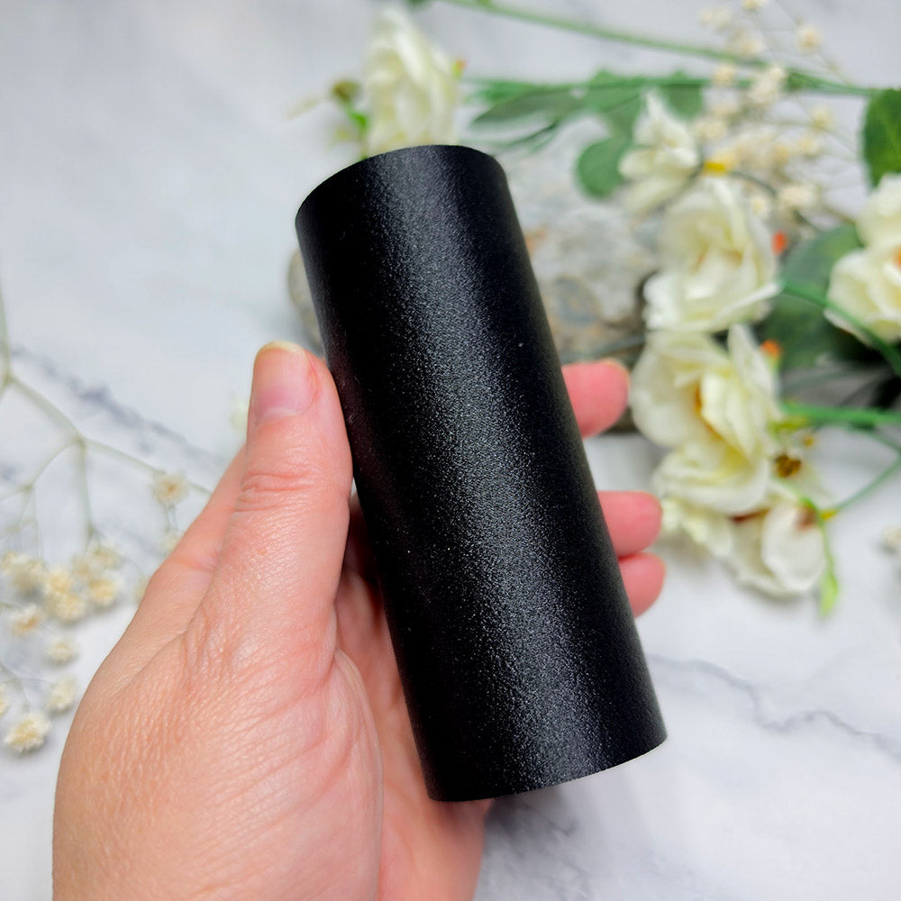 Black circle napkin ring maker baking base for polymer clay, 4 cm