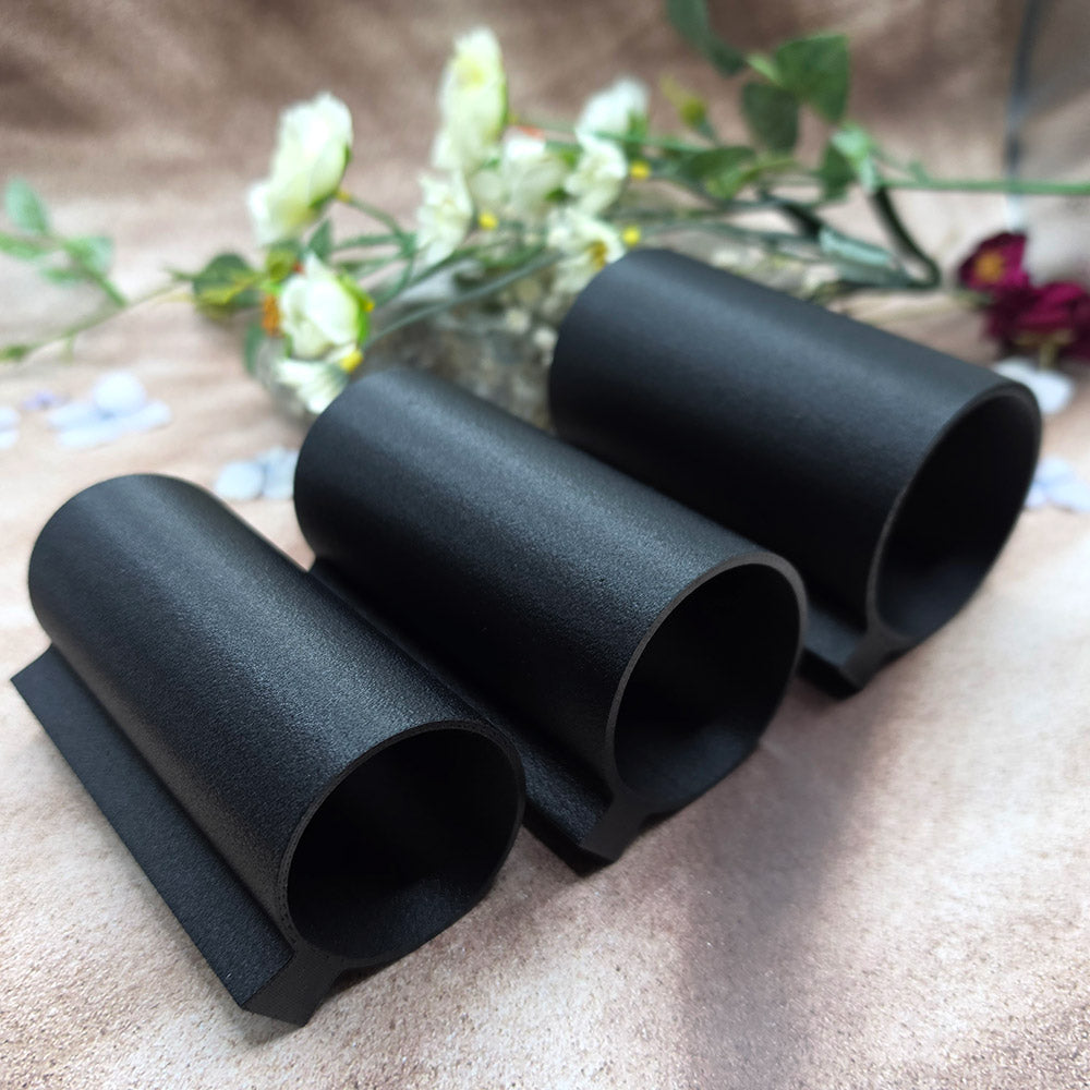 Black flat long bracelet cuff maker baking base for polymer clay