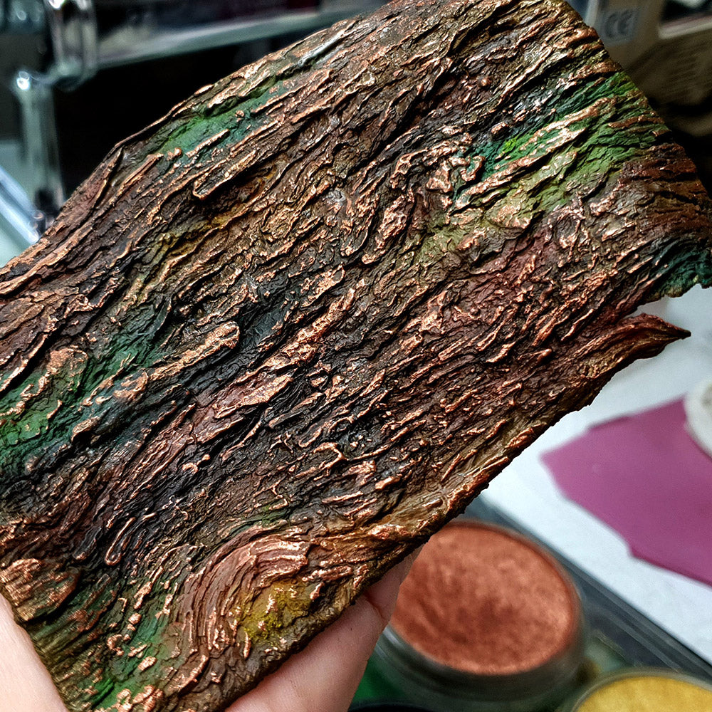 Silicone Texture - Bark of Thai Pine Tree #1