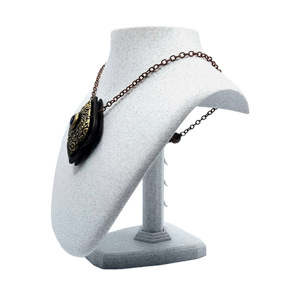 Display for Necklaces - White Marble Display for Necklace SweetyBijou Tools   