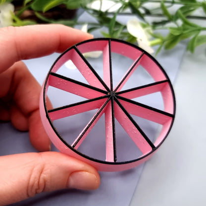 Pizza Cutter - 10 slices Plastic Cutters SweetyBijou Tools   