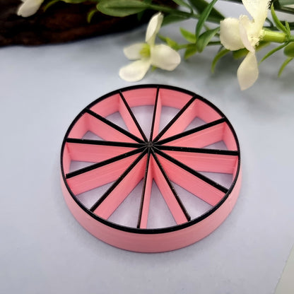 Pizza Cutter - 12 slices Plastic Cutters SweetyBijou Tools   