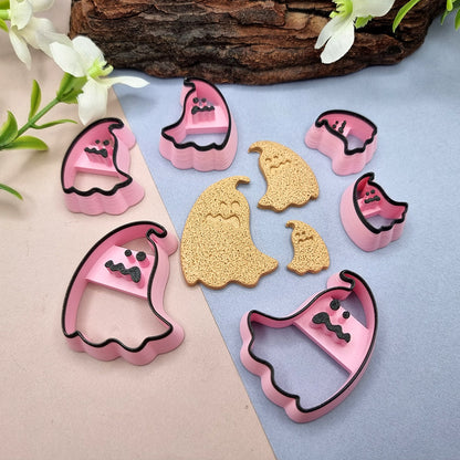 Ghosts - 2 Mirrored Cutters, Halloween Event