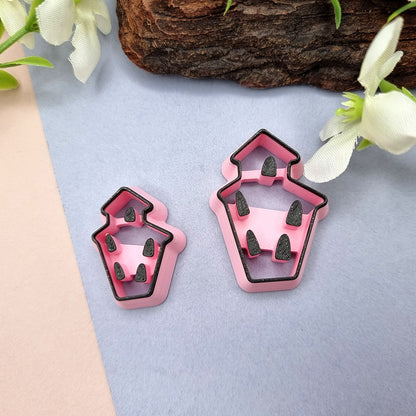 Ghost House | Halloween Clay Cutter