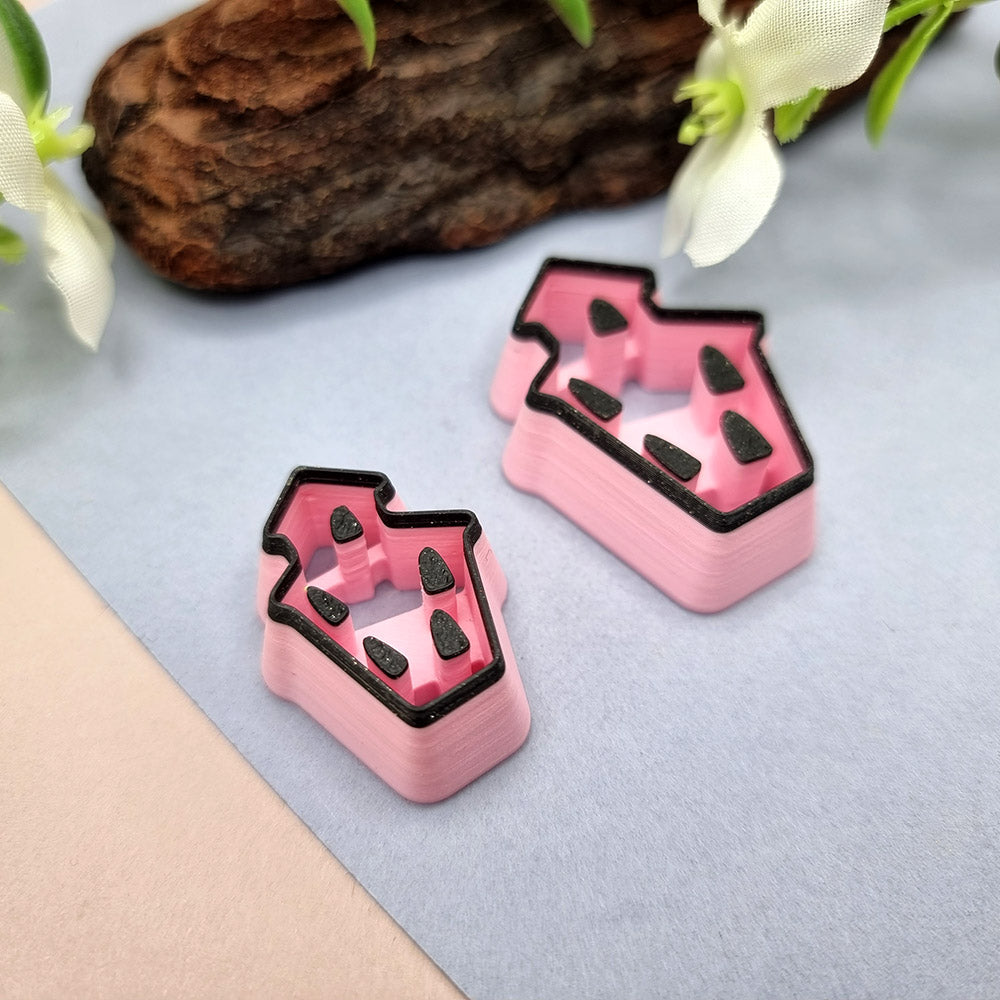 Ghost House | Halloween Clay Cutter