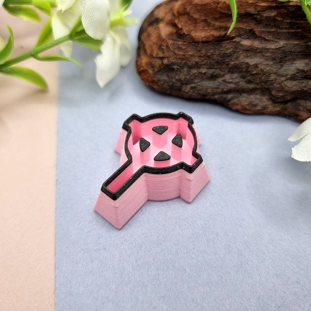 Cross shape Halloween polymer clay cutter
