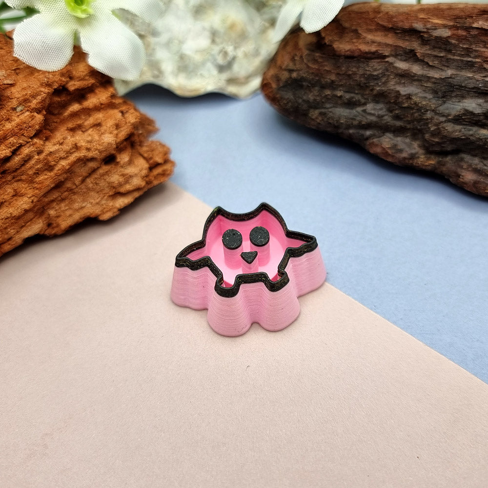 Owl shape Halloween polymer clay cutter
