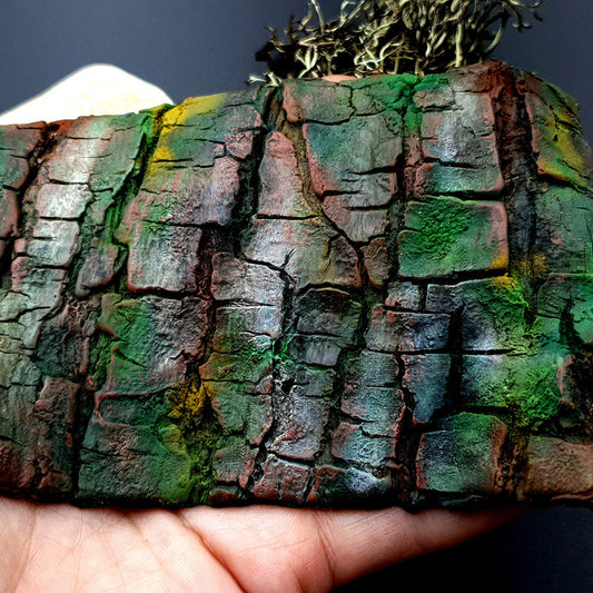 Silicone Texture - Forest Tree Bark (Horizontal)