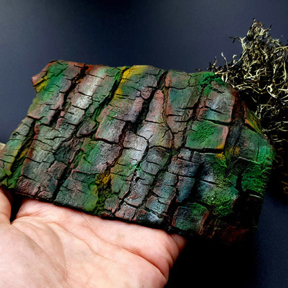 Silicone Texture - Forest Tree Bark (Horizontal)