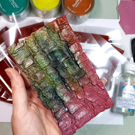 Silicone Texture - Forest Tree Bark (Vertical)