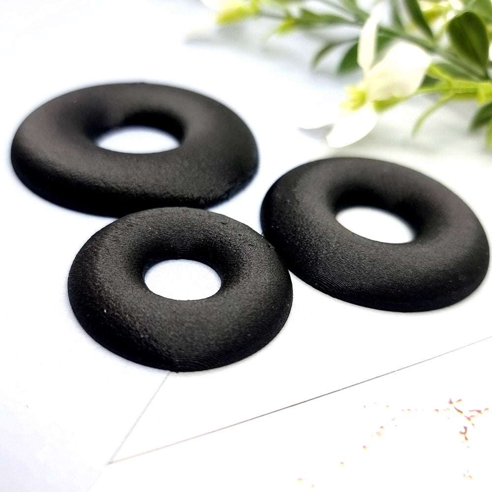 Geometric Blanks - Circle Central Donut Bakeable Blanks SweetyBijou Tools   