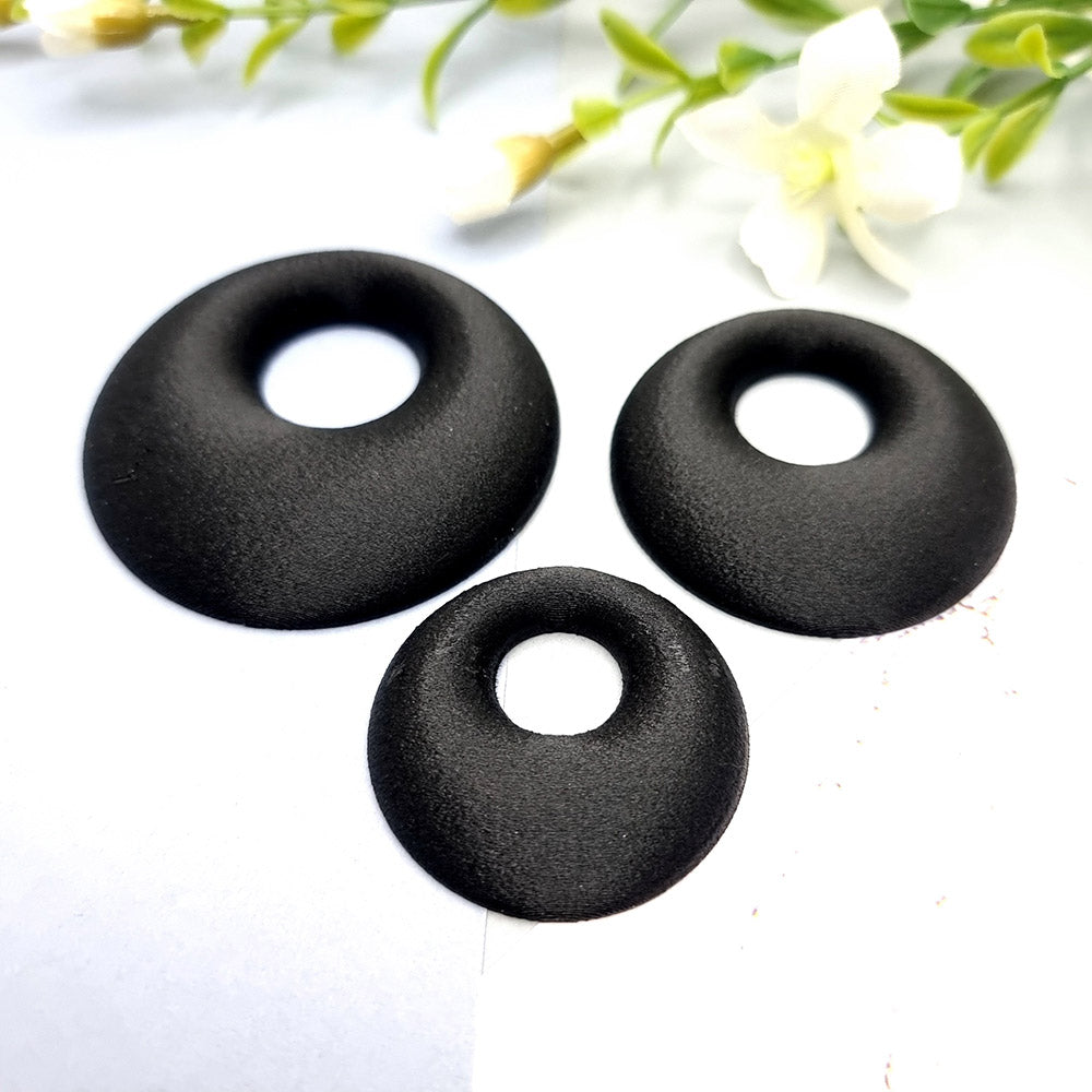 Geometric Blanks - Circle Side Donut Bakeable Blanks SweetyBijou Tools   