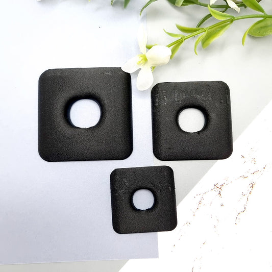 Geometric Blanks - Square Central Donut Bakeable Blanks SweetyBijou Tools   