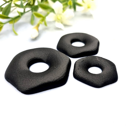 Geometric Blanks - Hexagon Central Donut Bakeable Blanks SweetyBijou Tools   