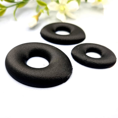 Geometric Blanks - Oval Central Donut Bakeable Blanks SweetyBijou Tools   