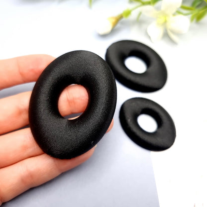 Geometric Blanks - Oval Central Donut Bakeable Blanks SweetyBijou Tools   