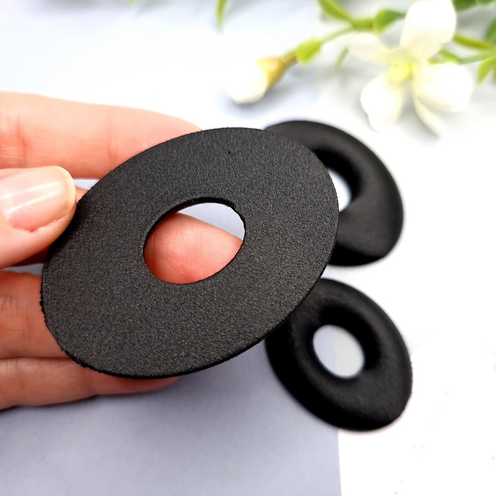 Geometric Blanks - Oval Central Donut Bakeable Blanks SweetyBijou Tools   