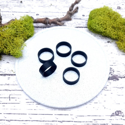 Flat Ring Blanks - Medium (7.5mm) Bakeable Blanks SweetyBijou Tools   