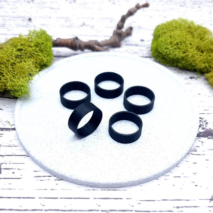 Flat Ring Blanks - Medium (7.5mm) Bakeable Blanks SweetyBijou Tools   