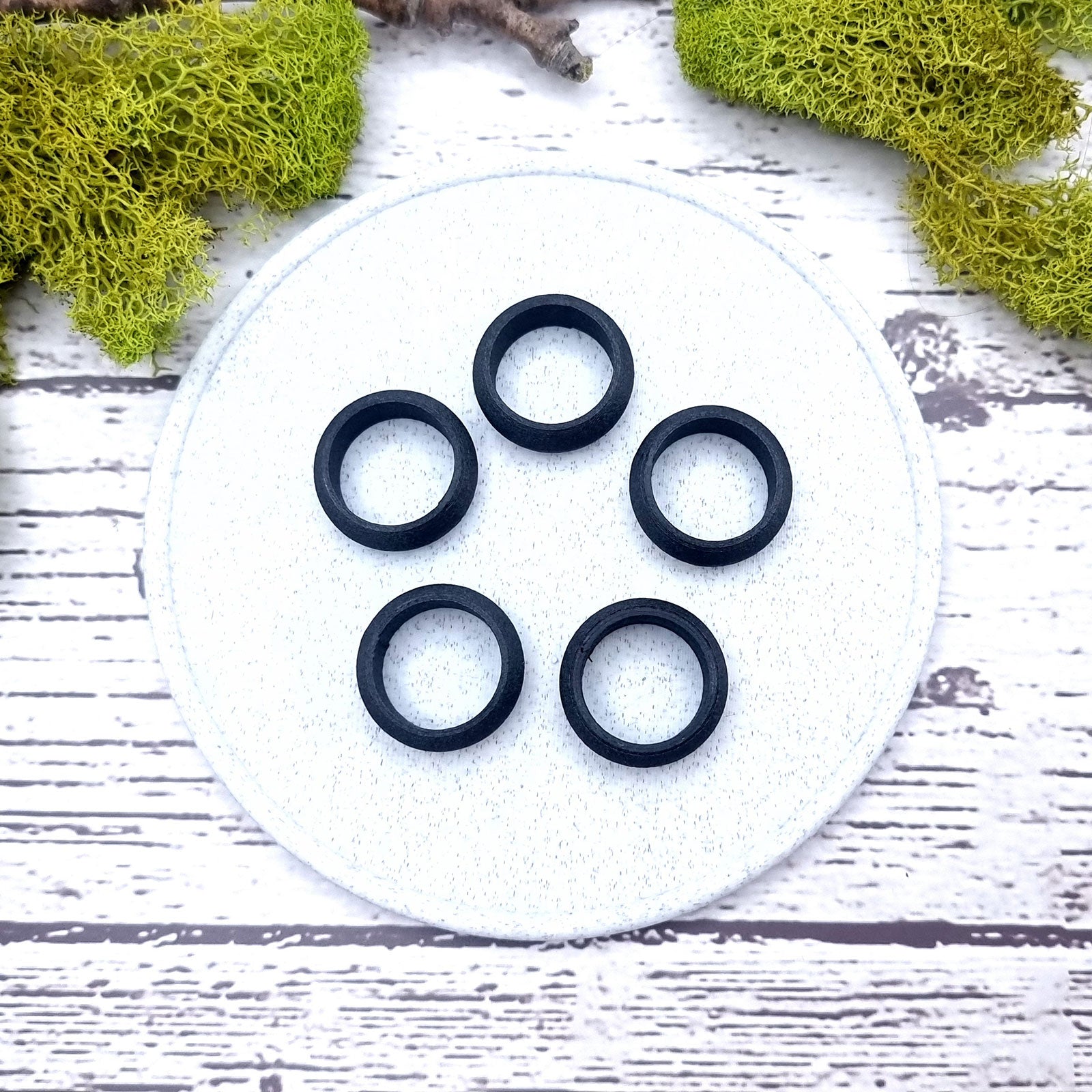 Convex Ring Blanks - Medium (10mm) Bakeable Blanks SweetyBijou Tools   