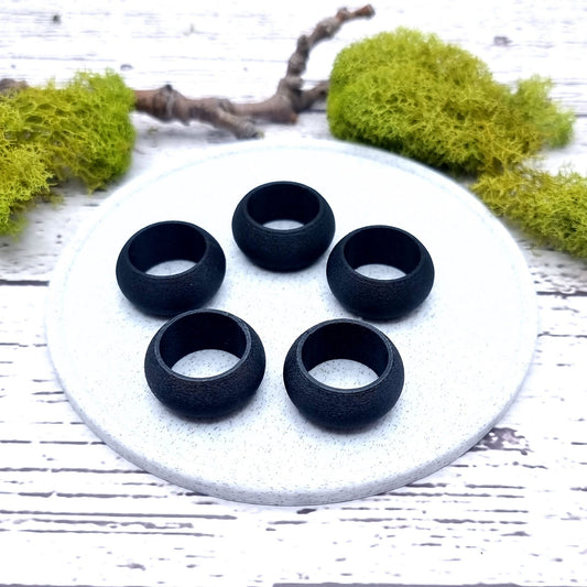 Highly Convex Ring Blanks - Wide (12.5mm) Bakeable Blanks SweetyBijou Tools   