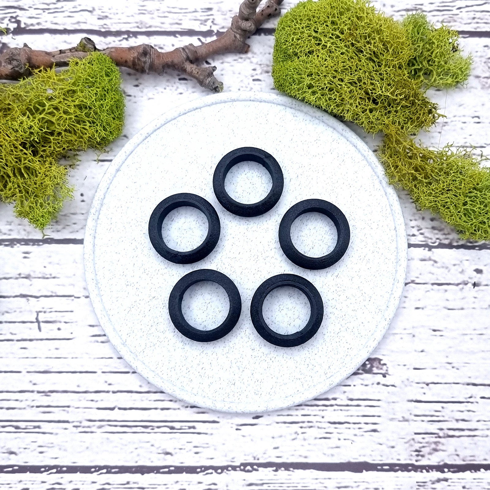 Highly Convex Ring Blanks - Medium (10mm) Bakeable Blanks SweetyBijou Tools   