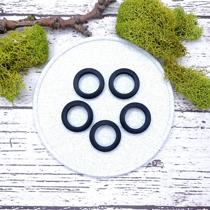 Highly Convex Ring Blanks - Tiny (7.5mm) Bakeable Blanks SweetyBijou Tools   