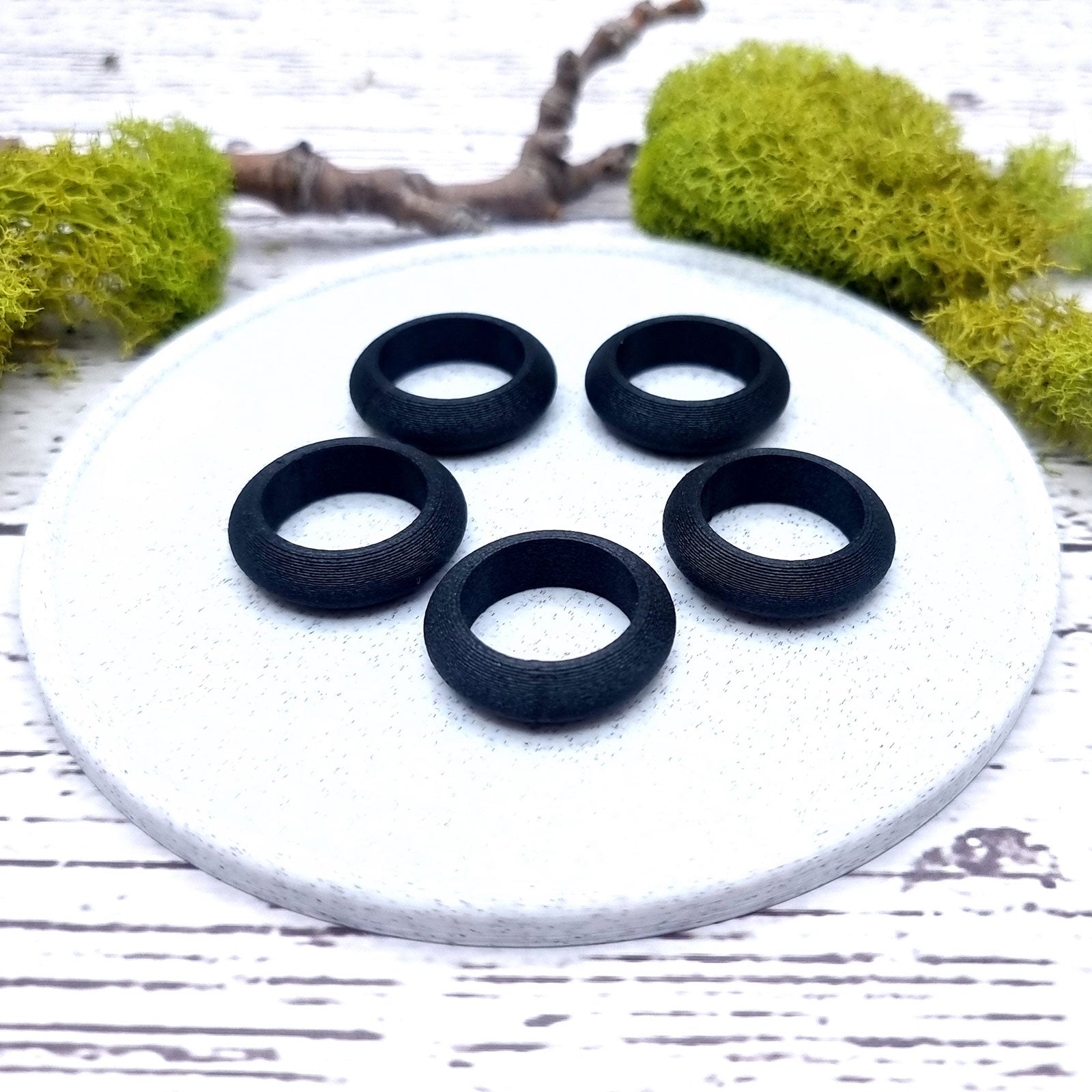 Highly Convex Ring Blanks - Tiny (7.5mm) Bakeable Blanks SweetyBijou Tools   