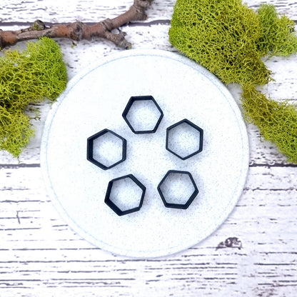 6-Sided Ring Blanks - Wide (12.5mm) Bakeable Blanks SweetyBijou Tools   