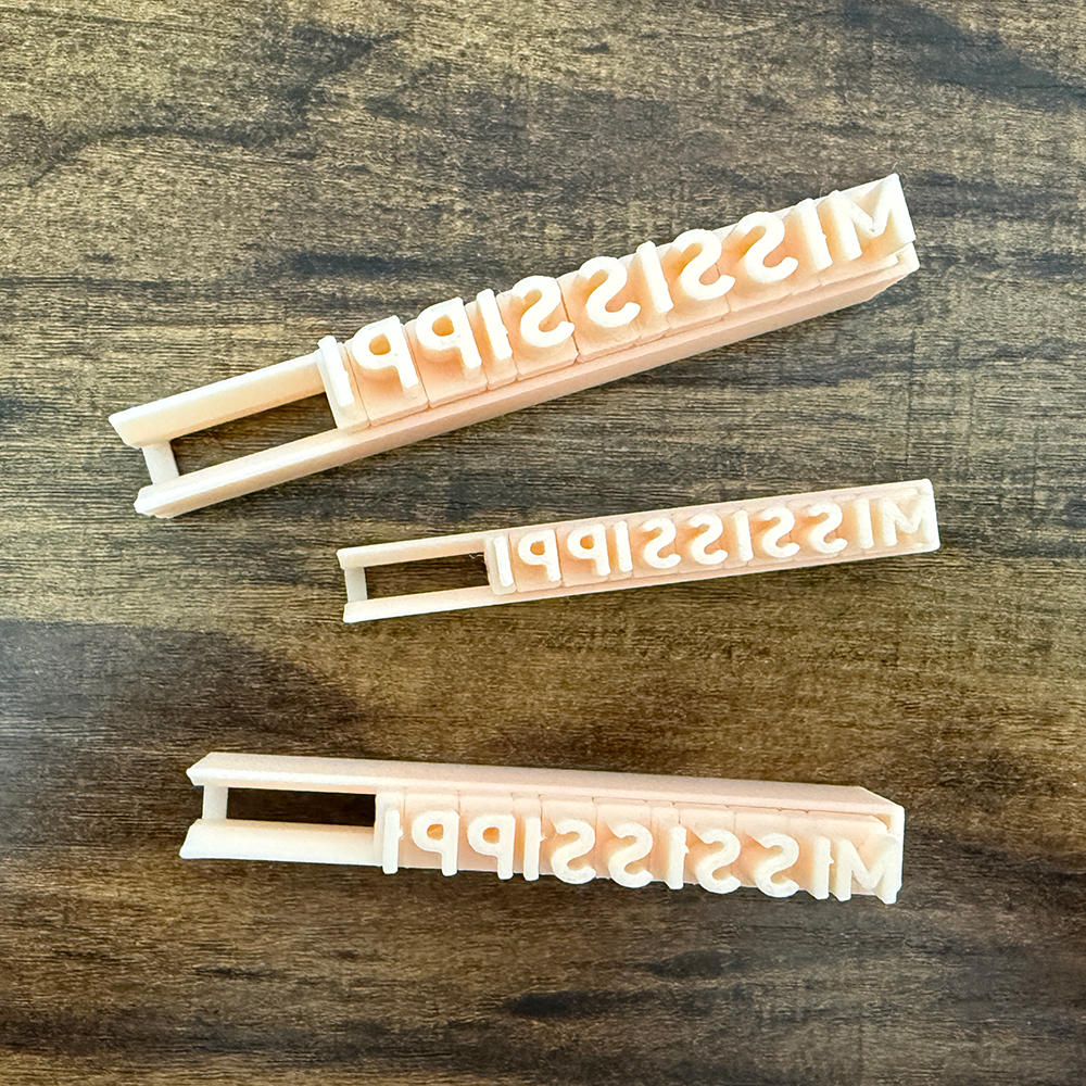 ABC - Alphabet 3 Sets with 114x stamps inside each set + holders