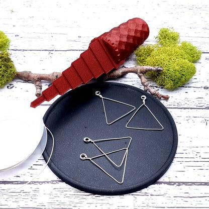 Wire Mandrel - Triangle Shape Wire Mandrel SweetyBijou Tools   