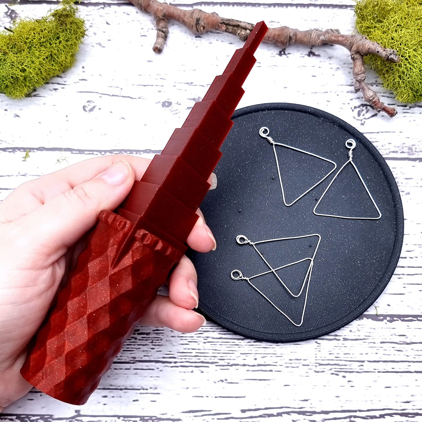 Wire Mandrel - Triangle Shape Wire Mandrel SweetyBijou Tools   