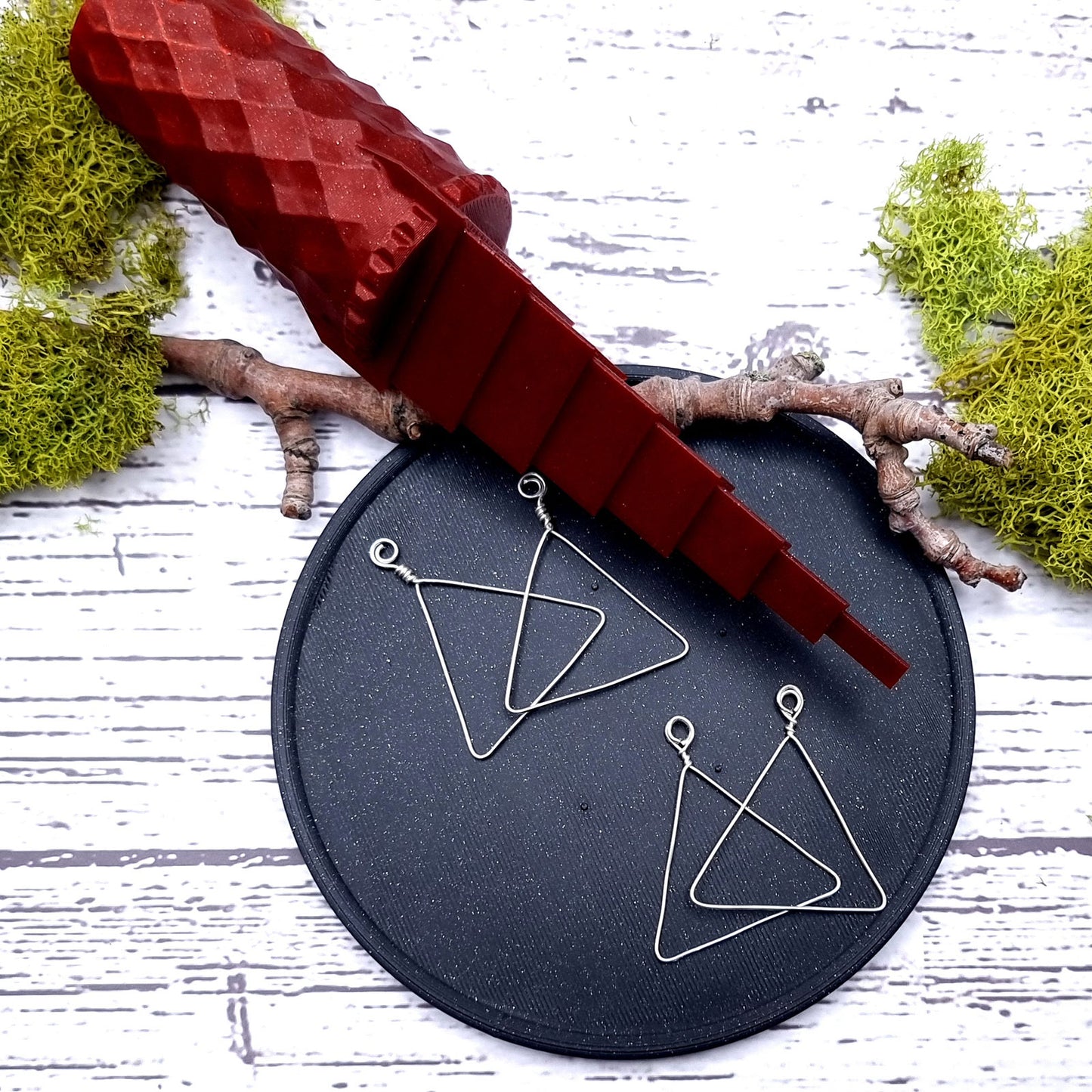 Wire Mandrel - Triangle Shape Wire Mandrel SweetyBijou Tools   