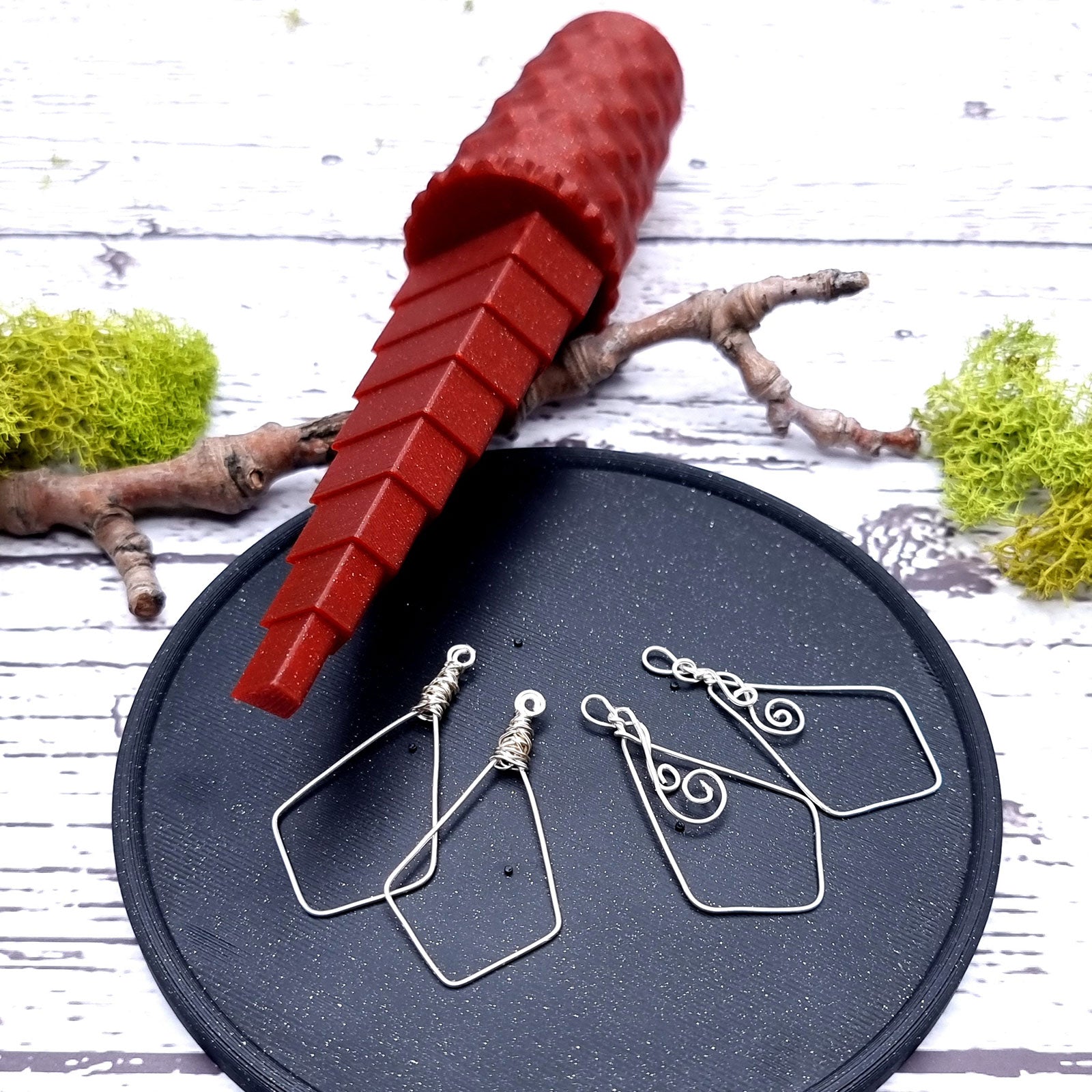 Wire Mandrel - Angle Drop Shape Wire Mandrel SweetyBijou Tools   