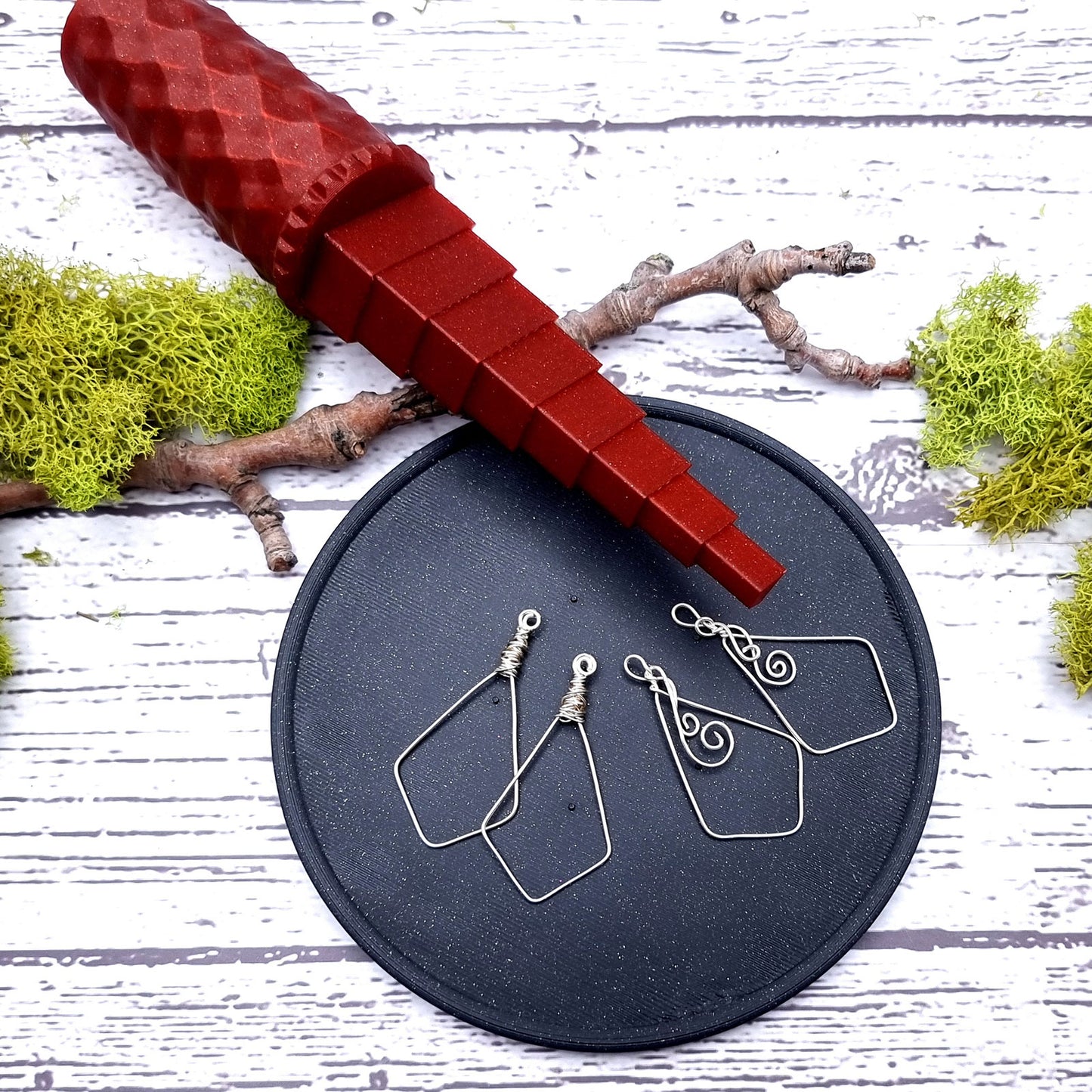 Wire Mandrel - Angle Drop Shape Wire Mandrel SweetyBijou Tools   