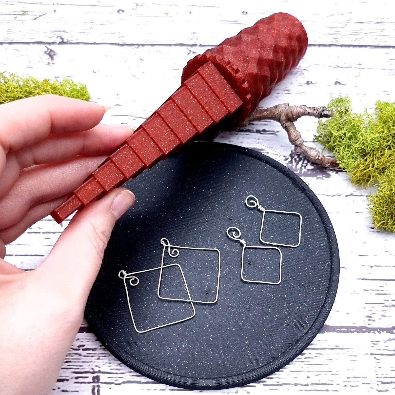 Wire Mandrel - Square Shape Wire Mandrel SweetyBijou Tools   