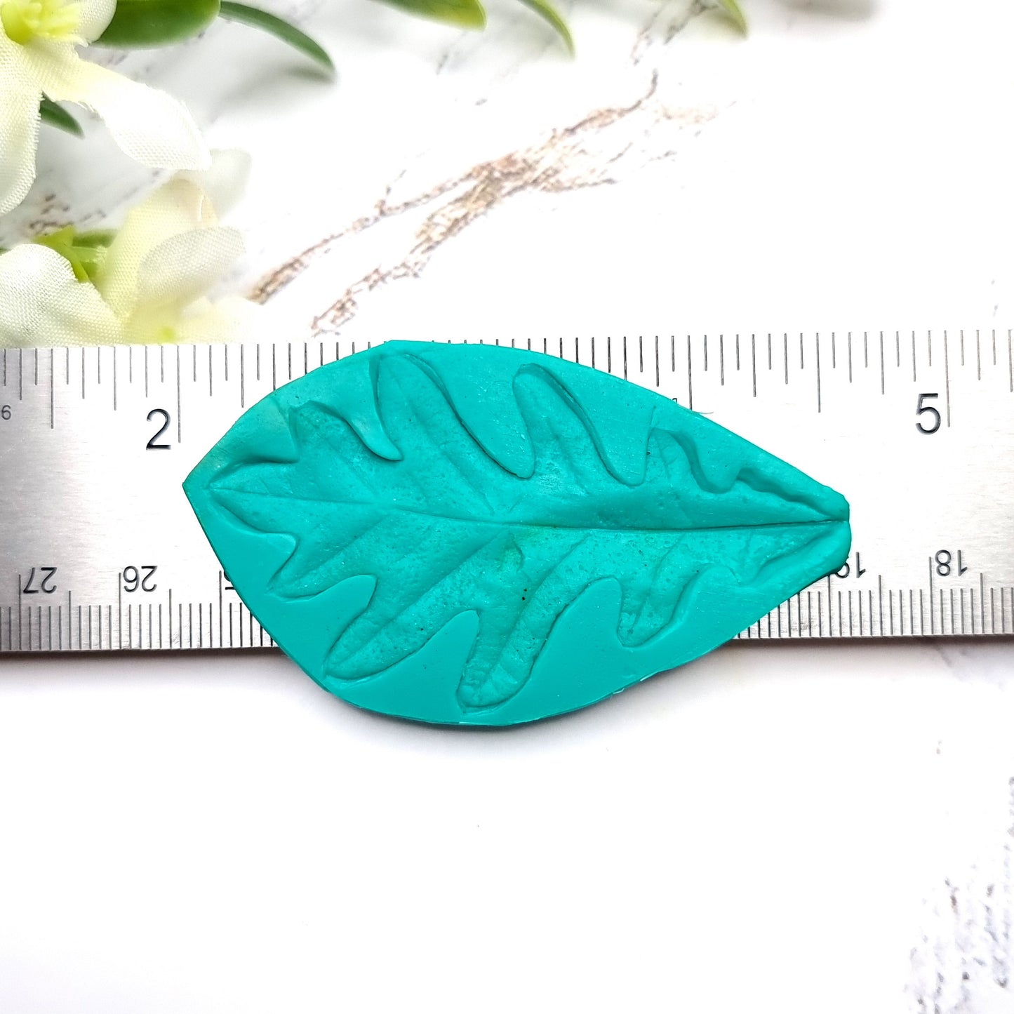 Natural Real Oak Leaf #5, 7cm Silicone Mold SweetyBijou Tools   