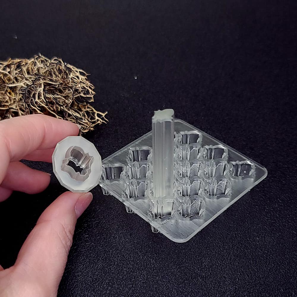 Sunrise in Marrakech Moroccan arabesque polymer clay cutter
