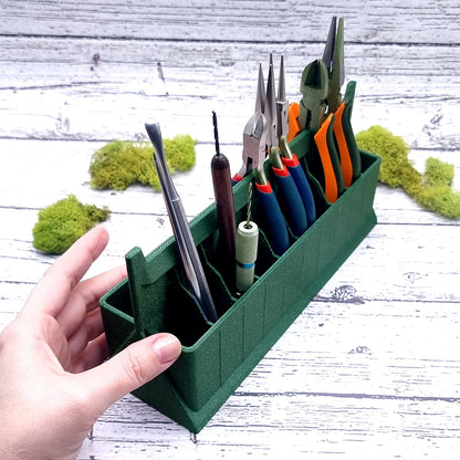 Ultimate Pliers Holder - Alpine Green Tools Organizer SweetyBijou Tools   