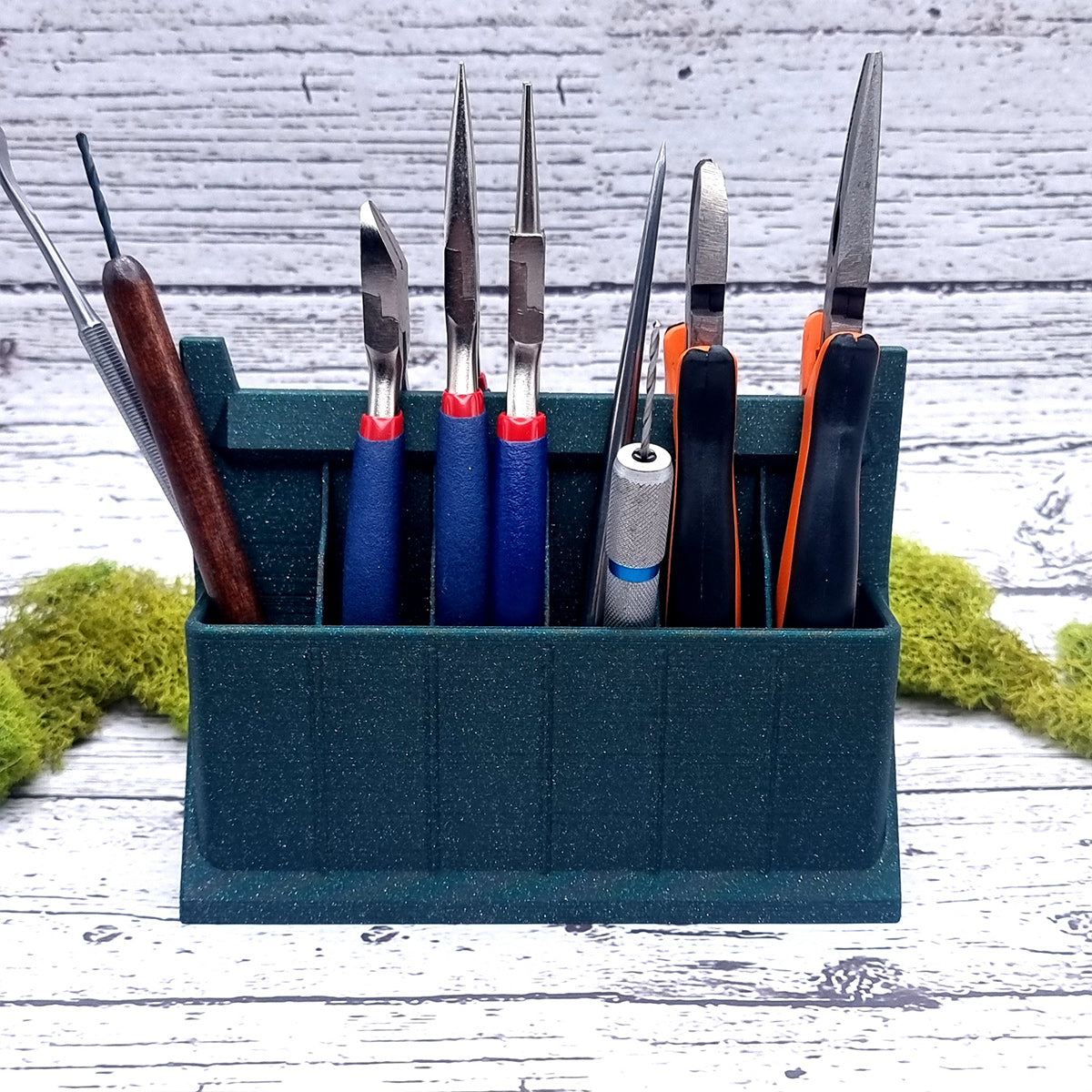 Pliers Small Holder - Alpine Green Tools Organizer SweetyBijou Tools   
