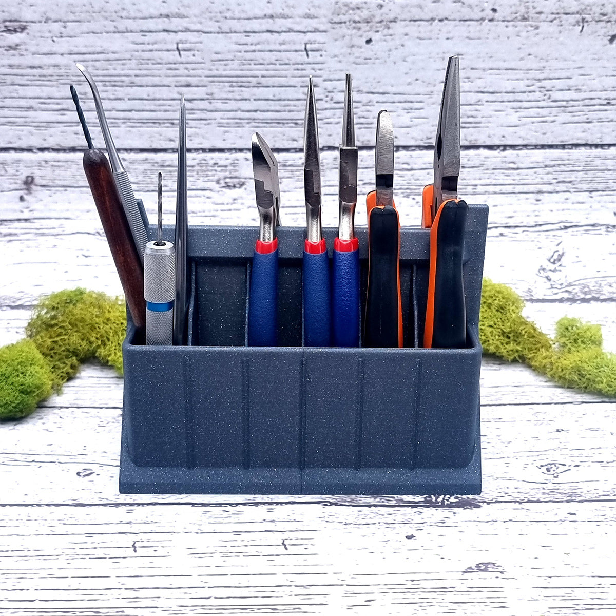 Pliers Small Holder - Slate Gray Tools Organizer SweetyBijou Tools   