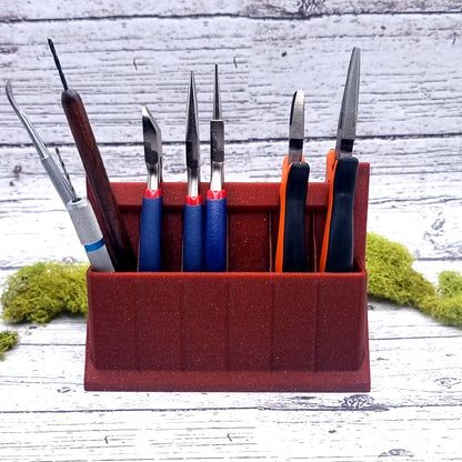 Pliers Small Holder - Crimson Red Tools Organizer SweetyBijou Tools   
