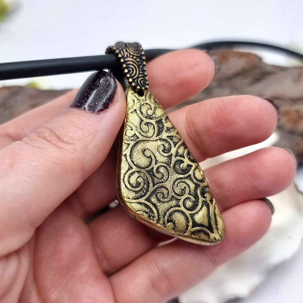 Unique Polymer Clay Pendant Pendant SweetyBijou Jewelry   