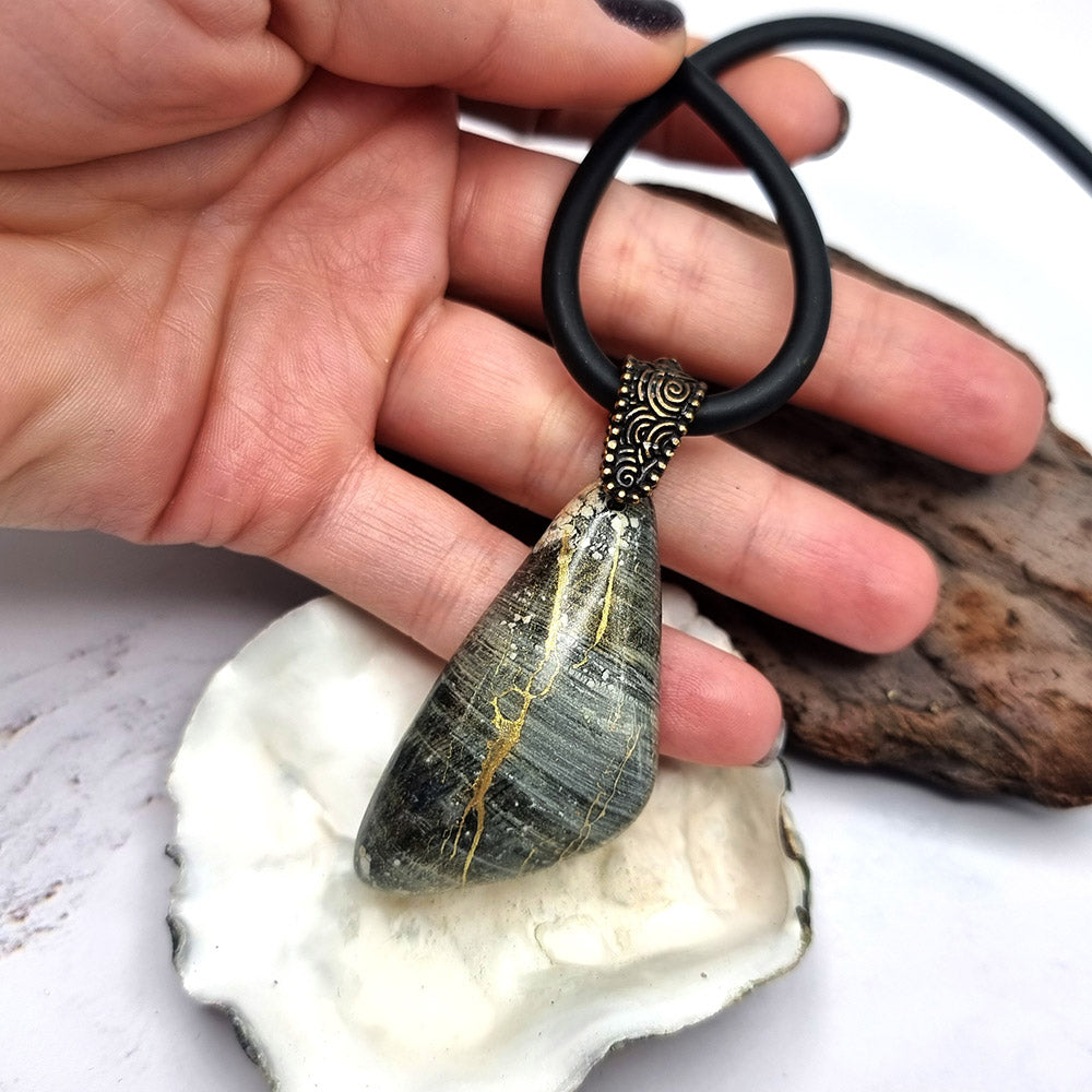Unique Polymer Clay Pendant Pendant SweetyBijou Jewelry   