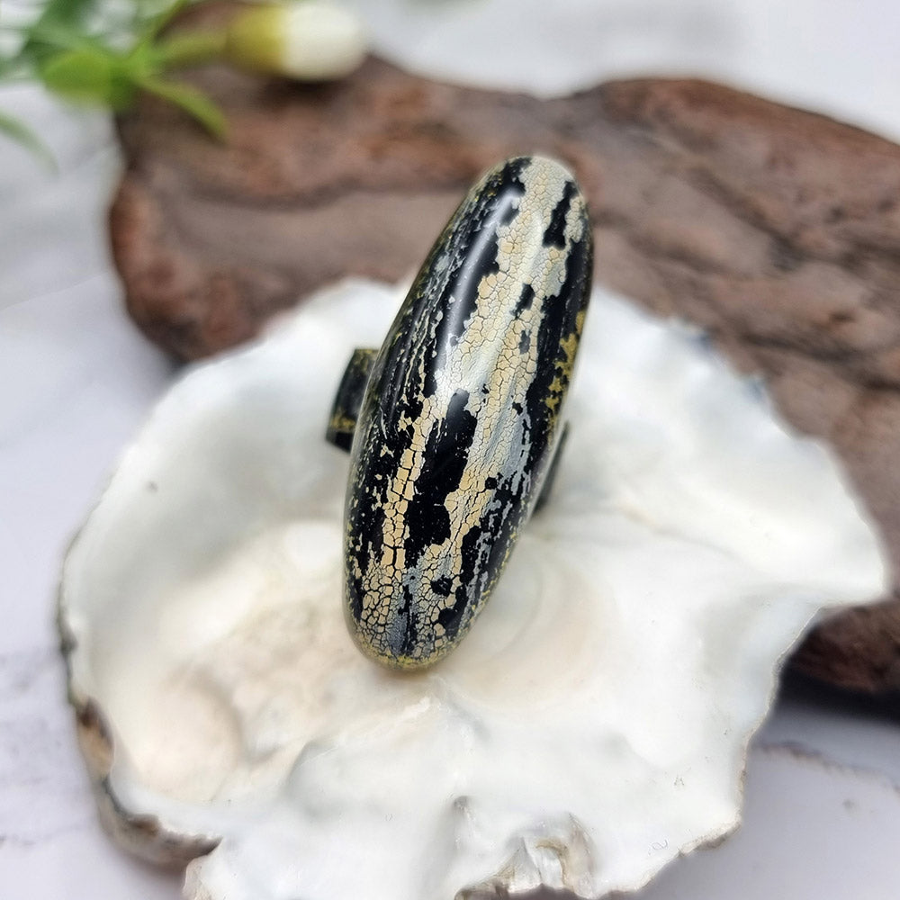 Stylish Unique Polymer Clay Ring Ring SweetyBijou Jewelry   