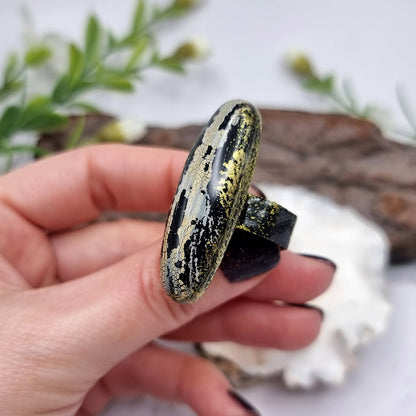 Stylish Unique Polymer Clay Ring Ring SweetyBijou Jewelry   