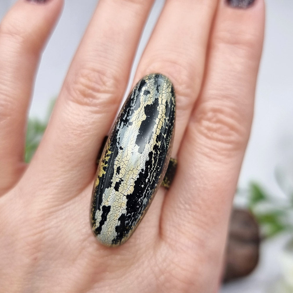 Stylish Unique Polymer Clay Ring Ring SweetyBijou Jewelry   