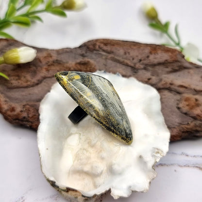 Unique Ring out of Polymer Clay Ring SweetyBijou Jewelry   