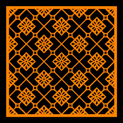 Floral Stencil 1 Stencil SweetyBijou Tools   